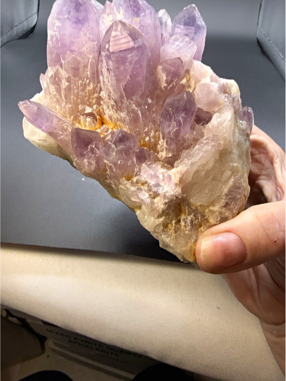 Guerrero Amethyst Crystal Cluster 2.36 lb Natural Mineral Specimen Mexico
